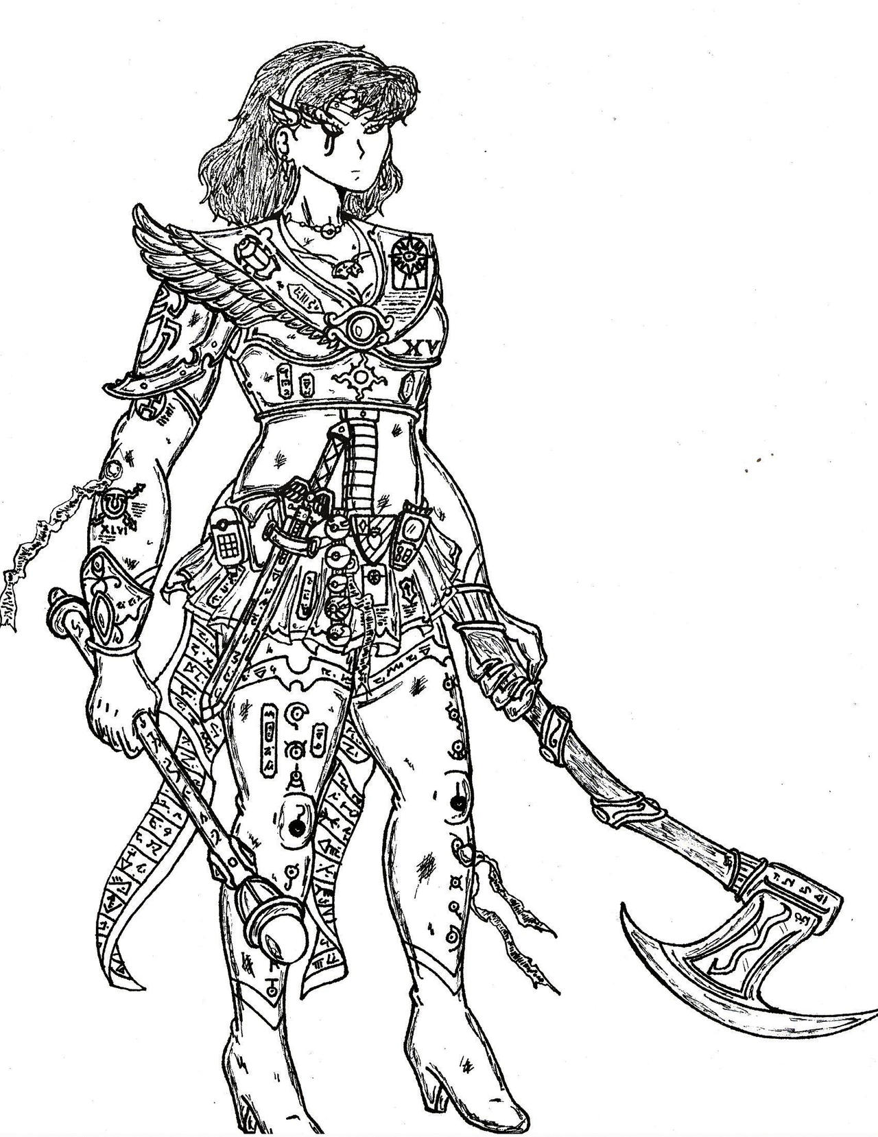 Warrior Sailor Senshi- Mage/Student
