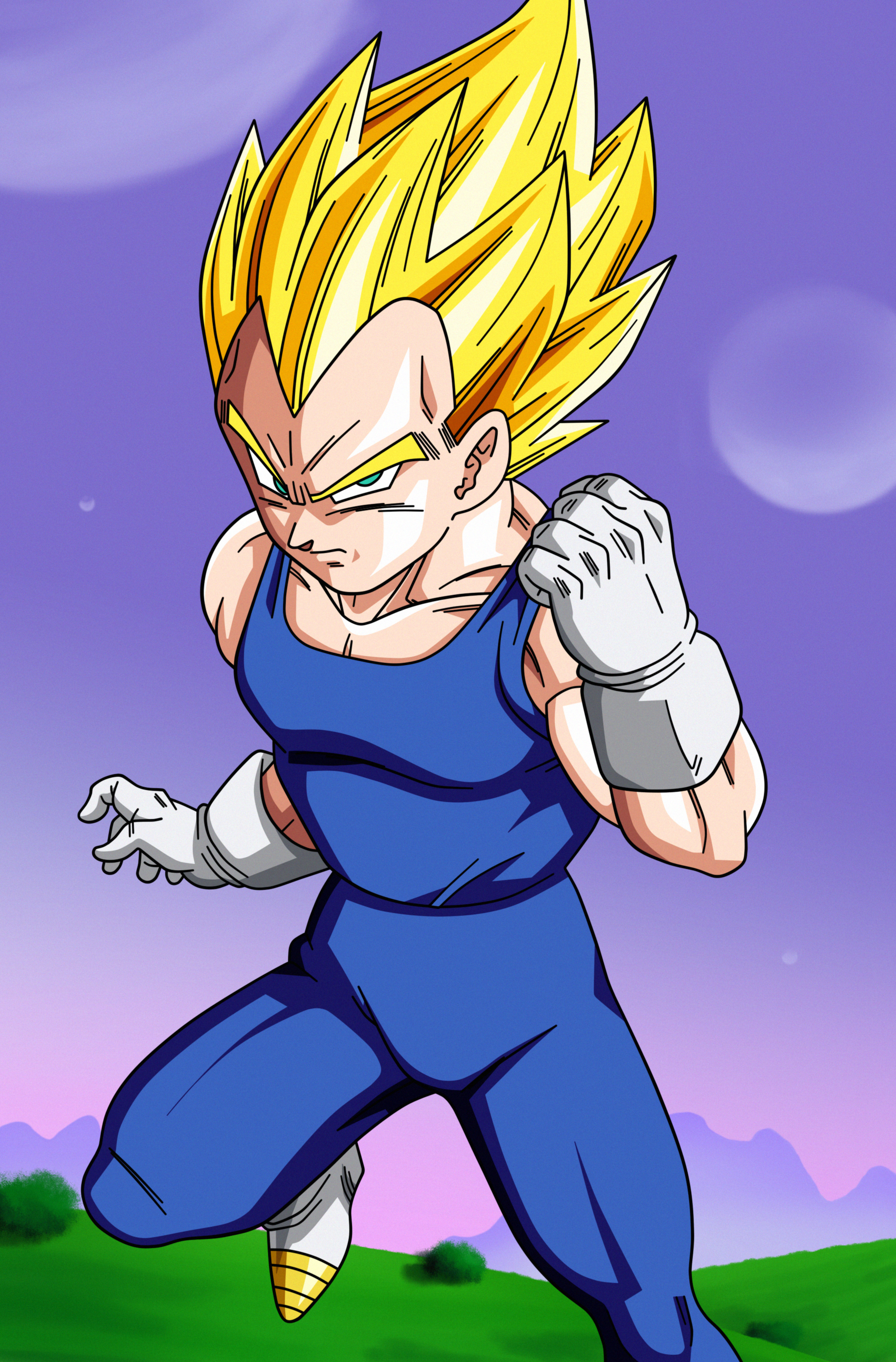 Poster #2: Vegeta Super Saiyan