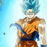 Poster #9: Son Goku Super Saiyan Blue