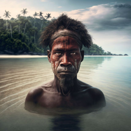 The Sentinelese isolated tribe by AaizAFaiz on DeviantArt