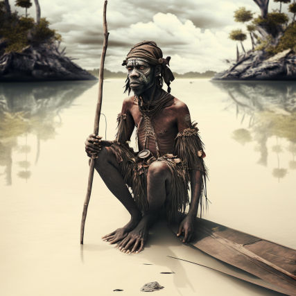 The Sentinelese isolated tribe by AaizAFaiz on DeviantArt