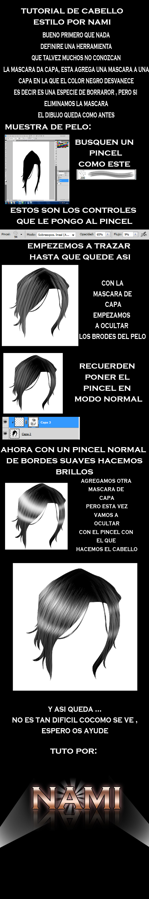 tutorial de cabello