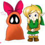 Zelda OoS - Rosa and Link