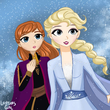 Anna and Elsa - Frozen II