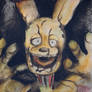 Springtrap Charcoal/Watercolor