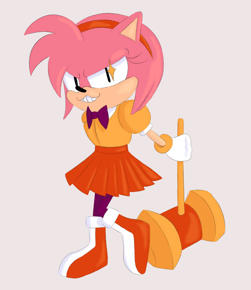 My Amy Redesign by Internetgoblin on DeviantArt