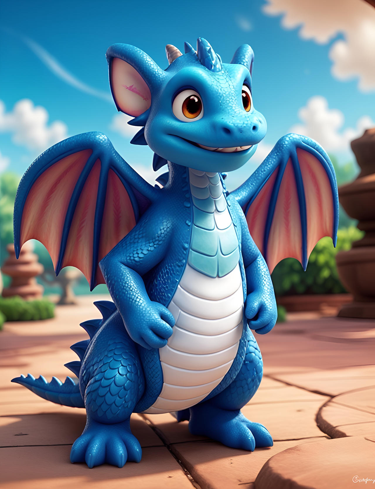 Disney Dragon by AIVoodoo on DeviantArt