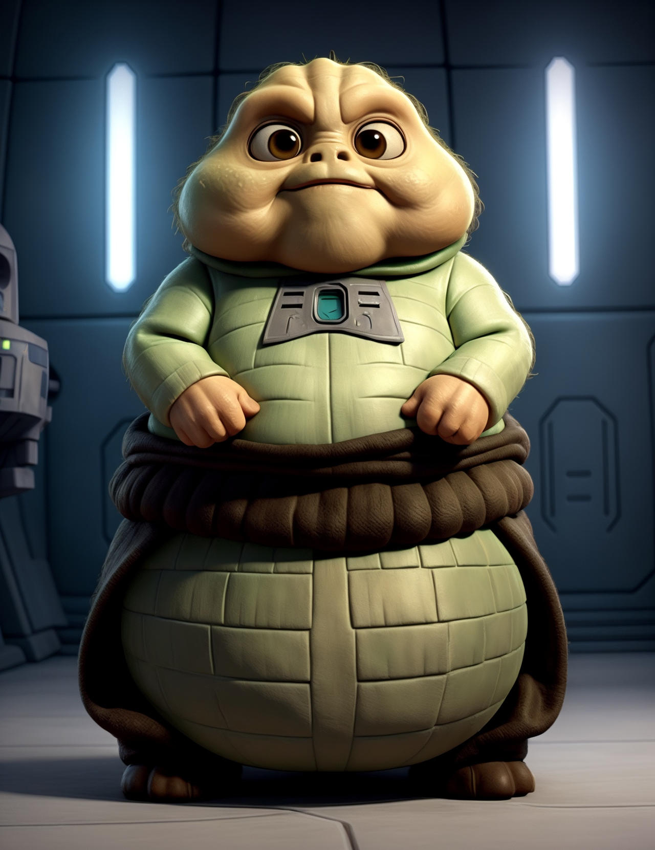 Star Wars Jabba the Hutt by AIVoodoo on DeviantArt