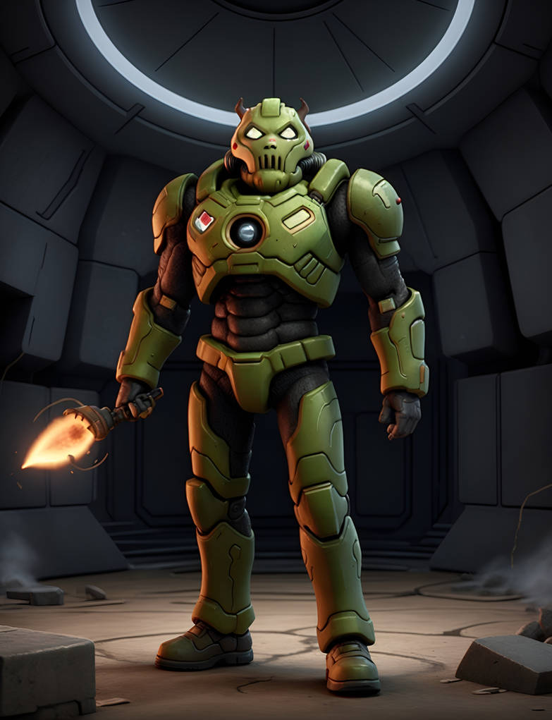 Deviantart Doom Unit Doom by AIVoodoo on DeviantArt