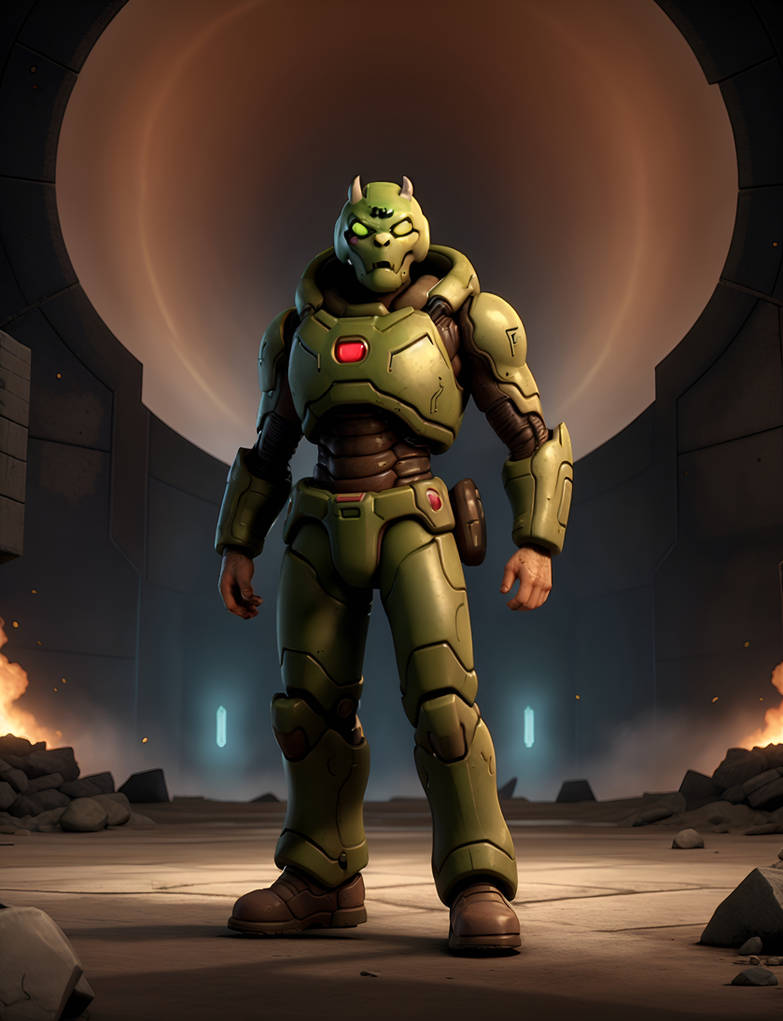Deviantart Doom Unit Doom by AIVoodoo on DeviantArt