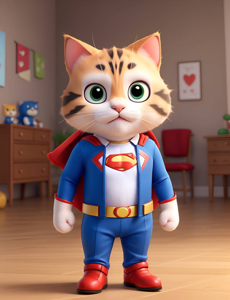 Super Cat Roro Supercat Hero by AIVoodoo on DeviantArt