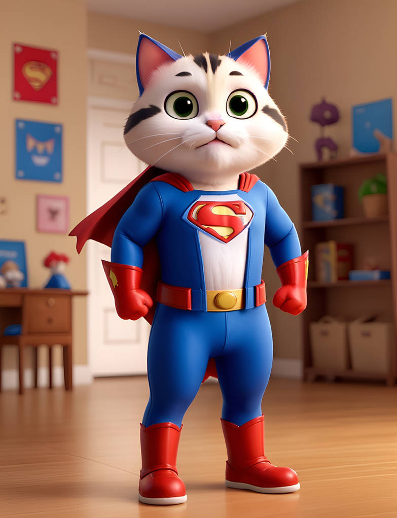 Super Cat Roro Supercat Hero by AIVoodoo on DeviantArt