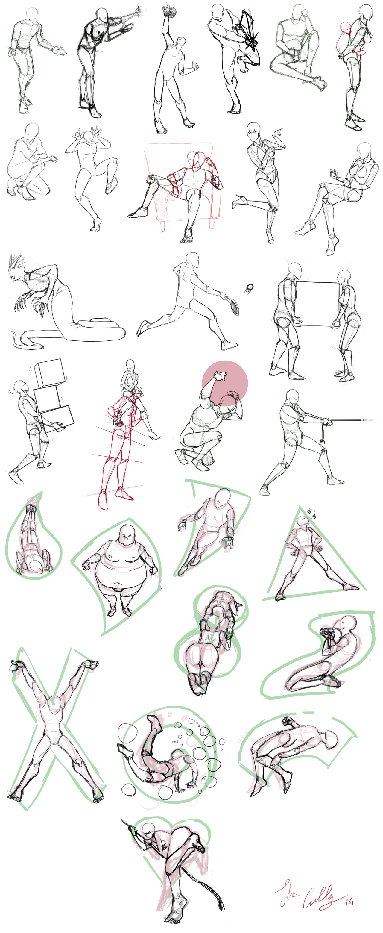 30 Poses