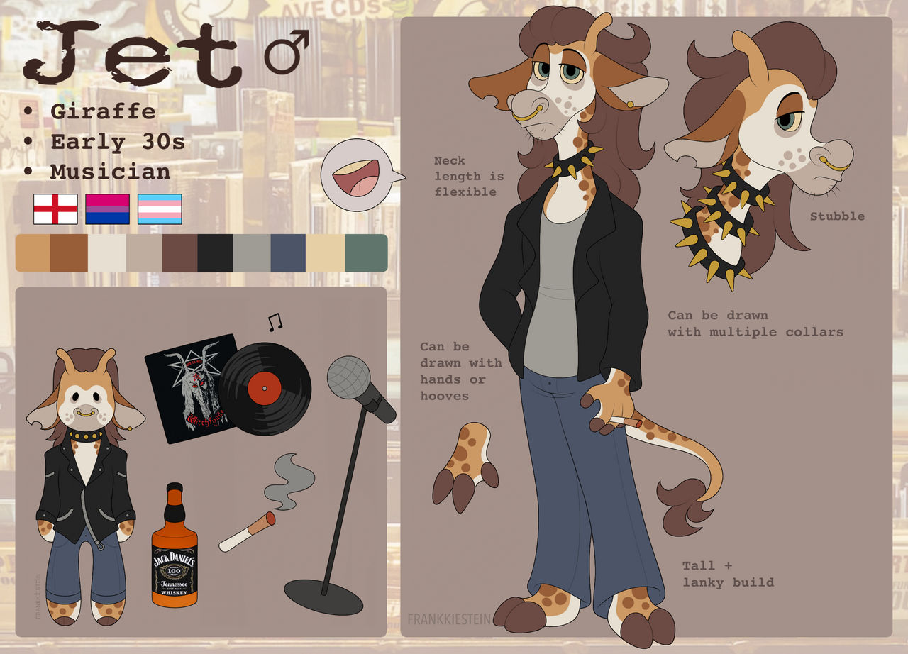 Jet OC Reference Sheet by frankkiestein on DeviantArt