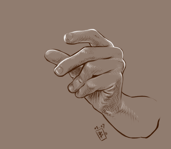 Hand Study 02