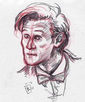Matt Smith Sketch - Doctor Who