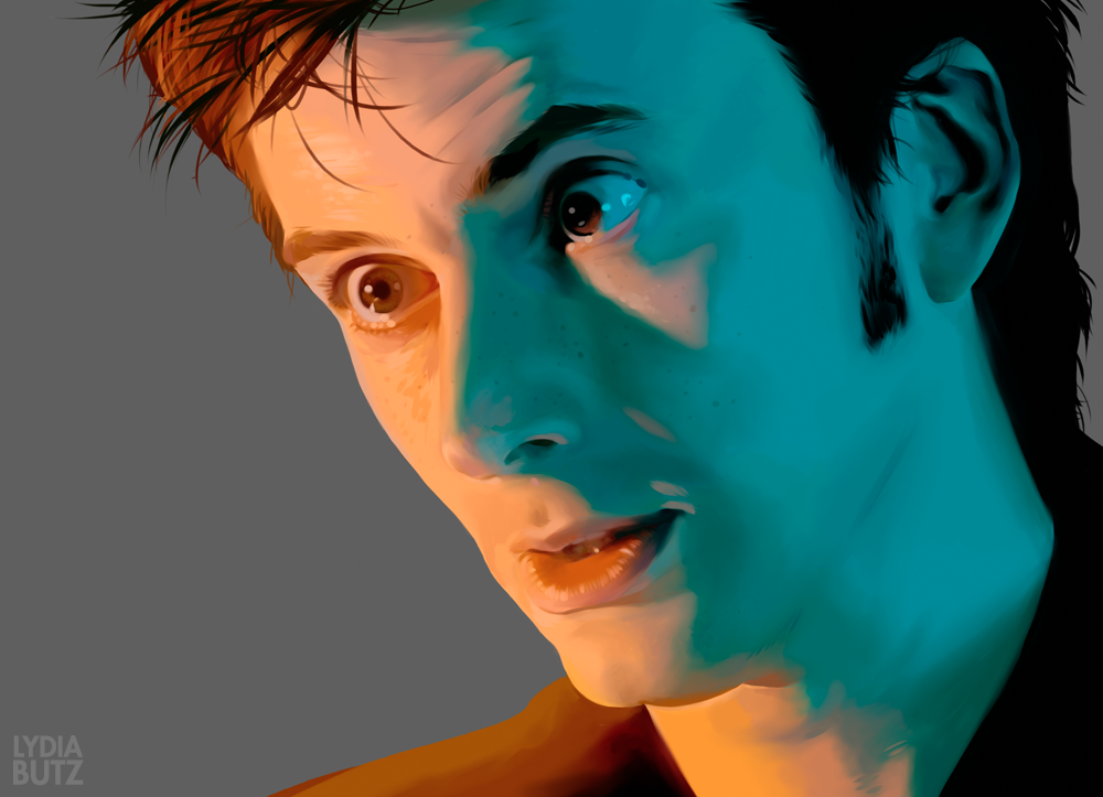 RUN - Doctor Who Painting