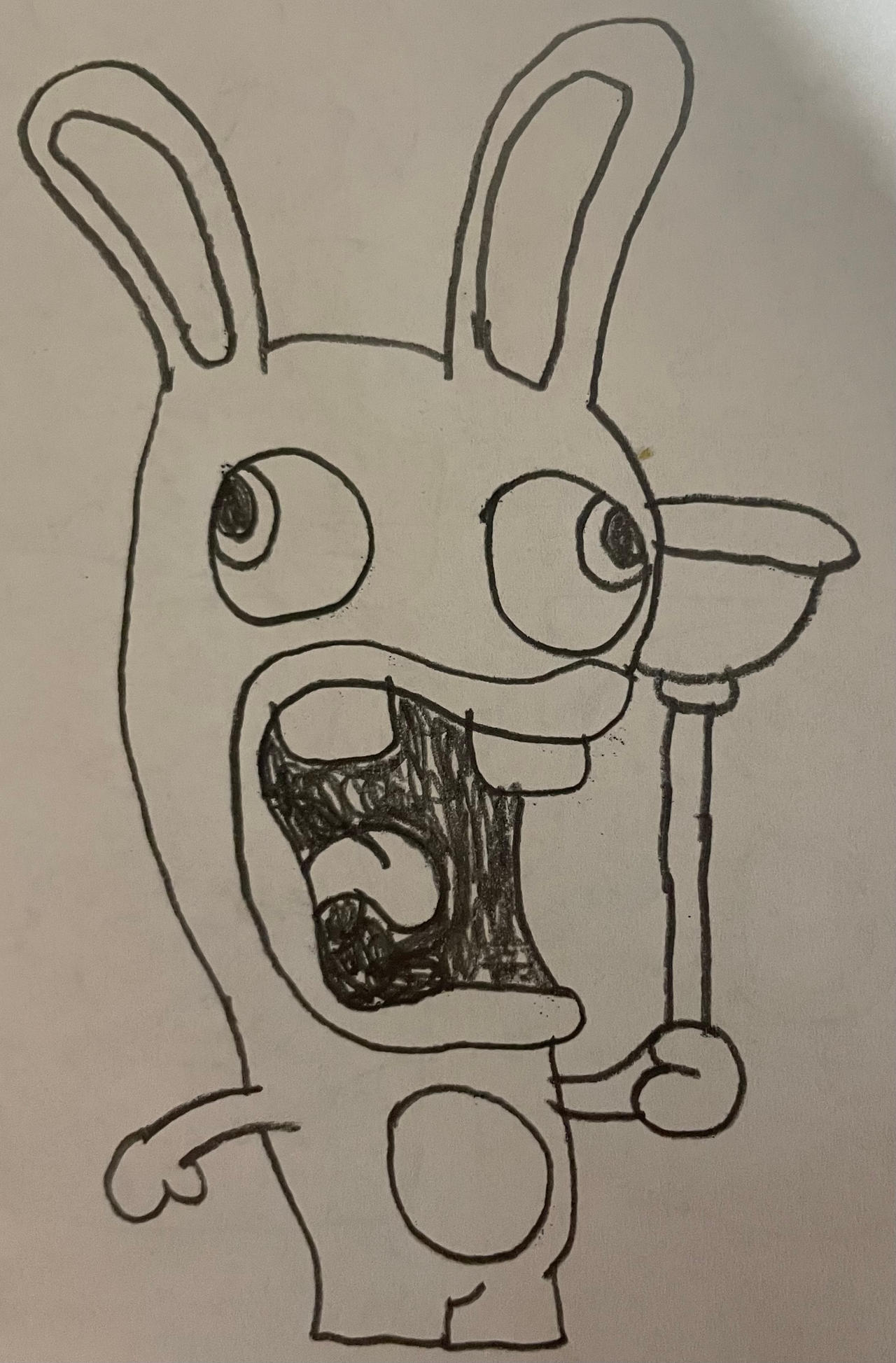 Deviantart Sad Rabbids Rabbid by NostalgicSakura on DeviantArt
