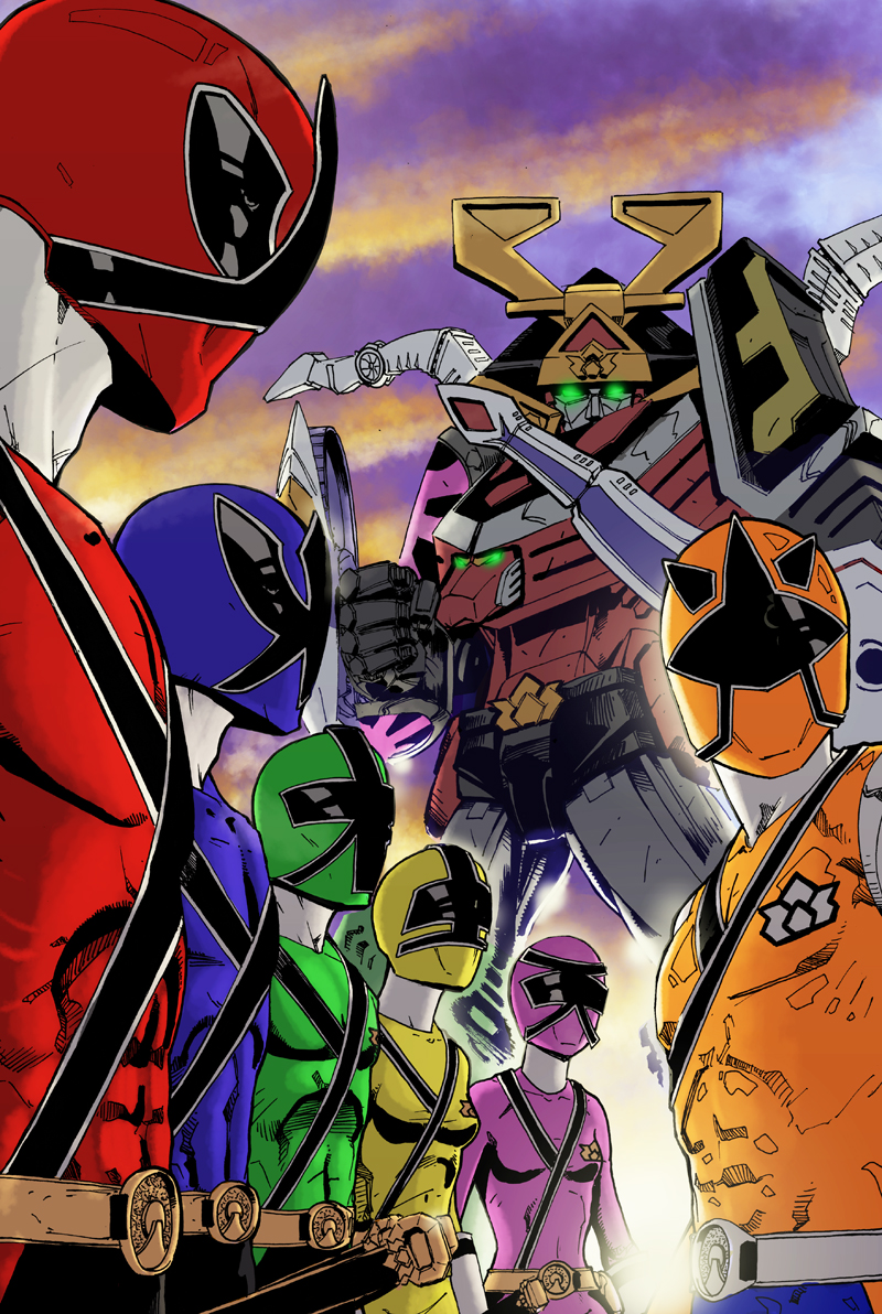 Power Rangers Samurai by diabolicol on DeviantArt