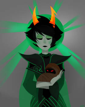 Homestuck Fan-Art: Dolorosa and Signless