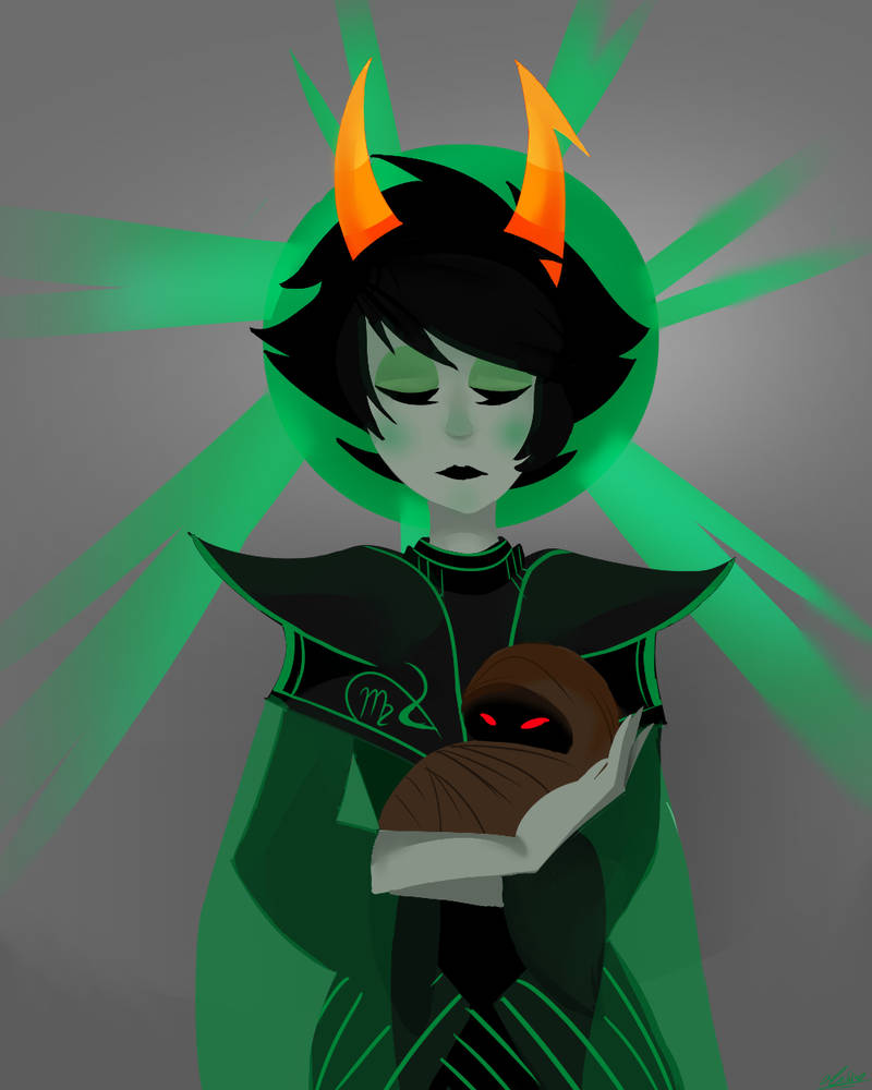 Homestuck Fan-Art: Dolorosa and Signless by homestuckfan2022 on DeviantArt
