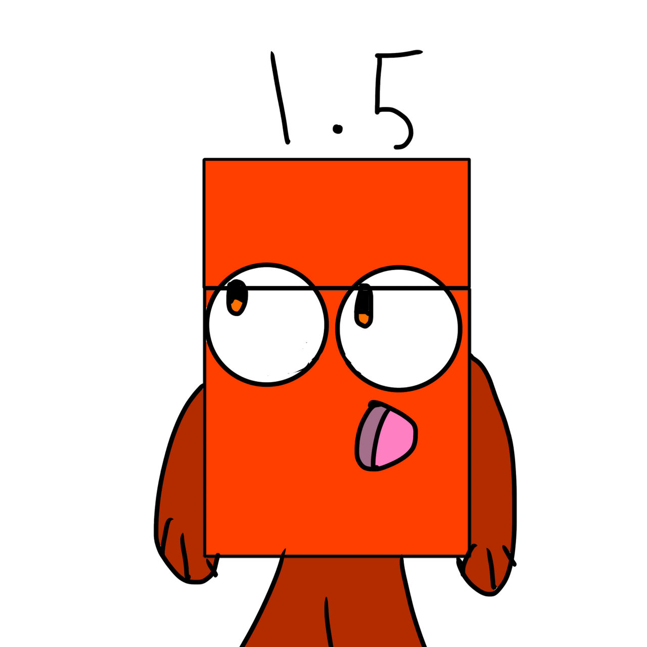 Numberblock 1.5 by PhilippinesCH1208 on DeviantArt