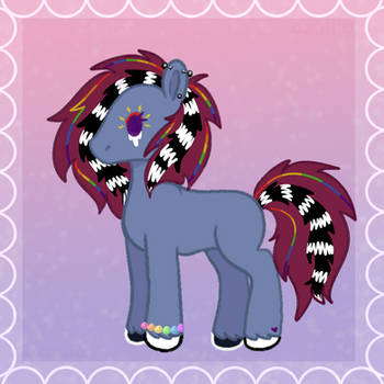 (OPEN) Rainbow Dash Kinsona Adopt (FLAT SALE)