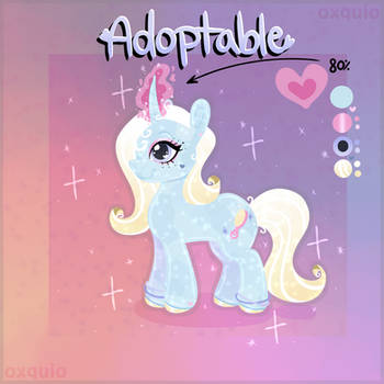 (OPEN) Crystal Pony Stylist Adopt (FLAT SALE)