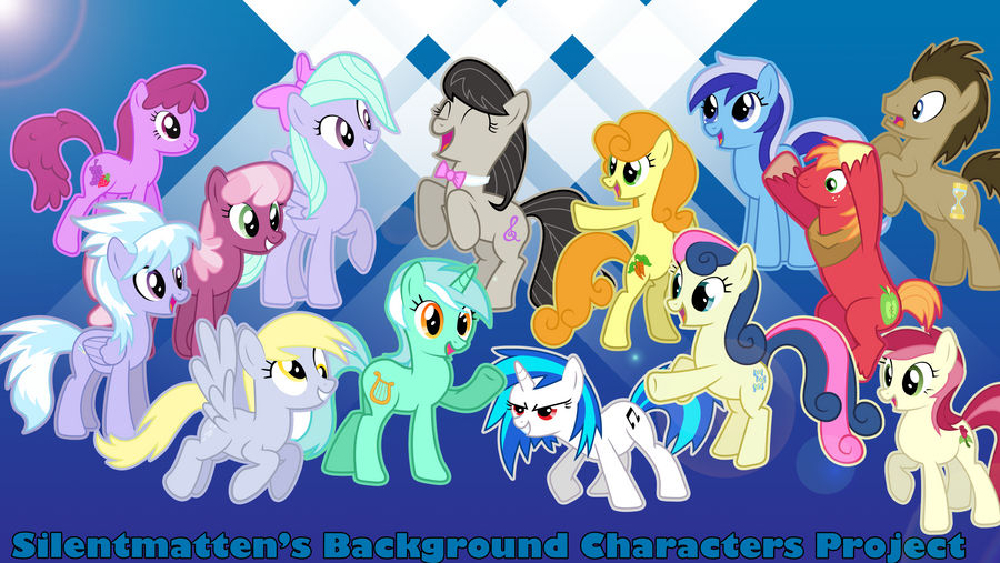 Background Characters Project Vectors