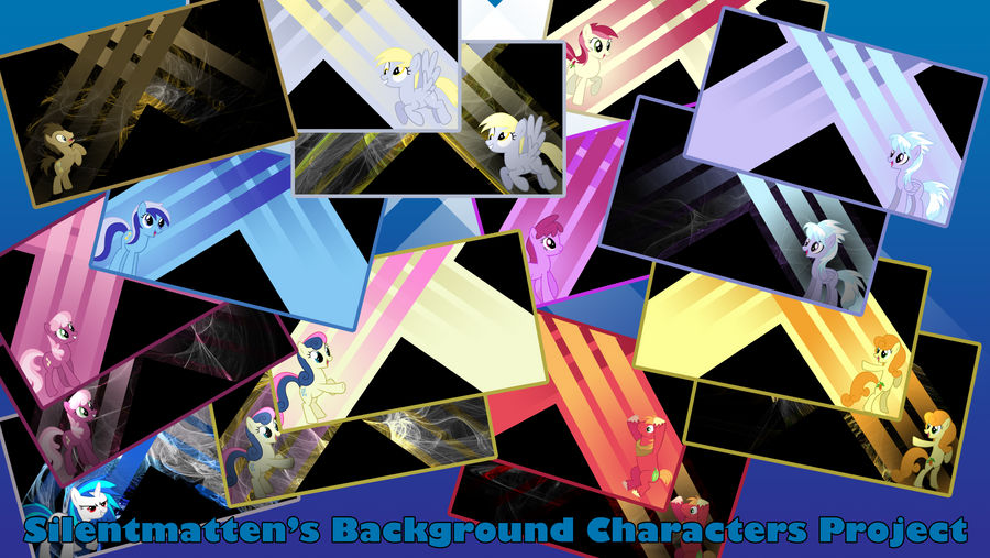 Background Characters Wallpaper Display