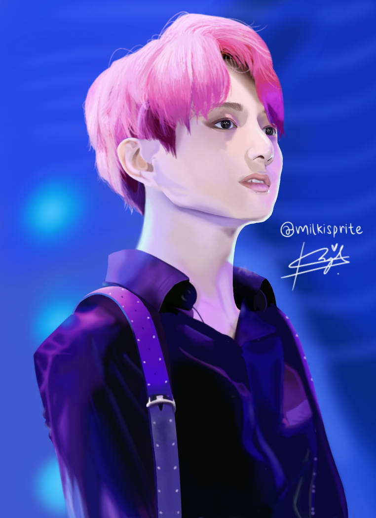 BTS Jungkook - Red Hair by milkisprite on