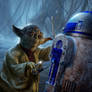 Yoda and R2