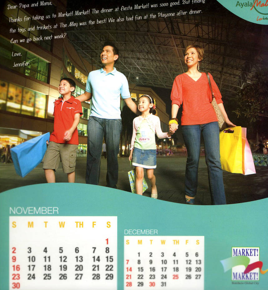 Ayala Malls Calendar by fisheyestudioph on DeviantArt