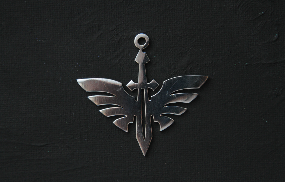 Warhammer40k Dark Angels pendant