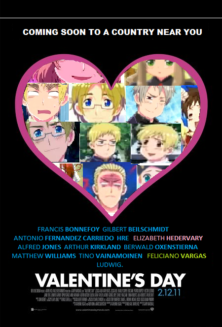 Valentine's day-Hetalia style