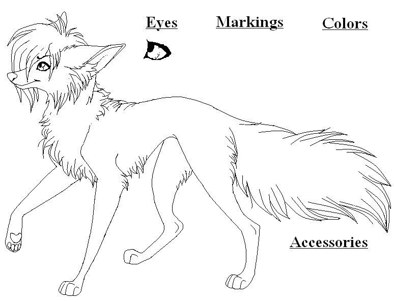 wallpapers Anime Wolf Base Male male wolf ref sheet group by
