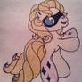 Colored Harley Quinn Pony