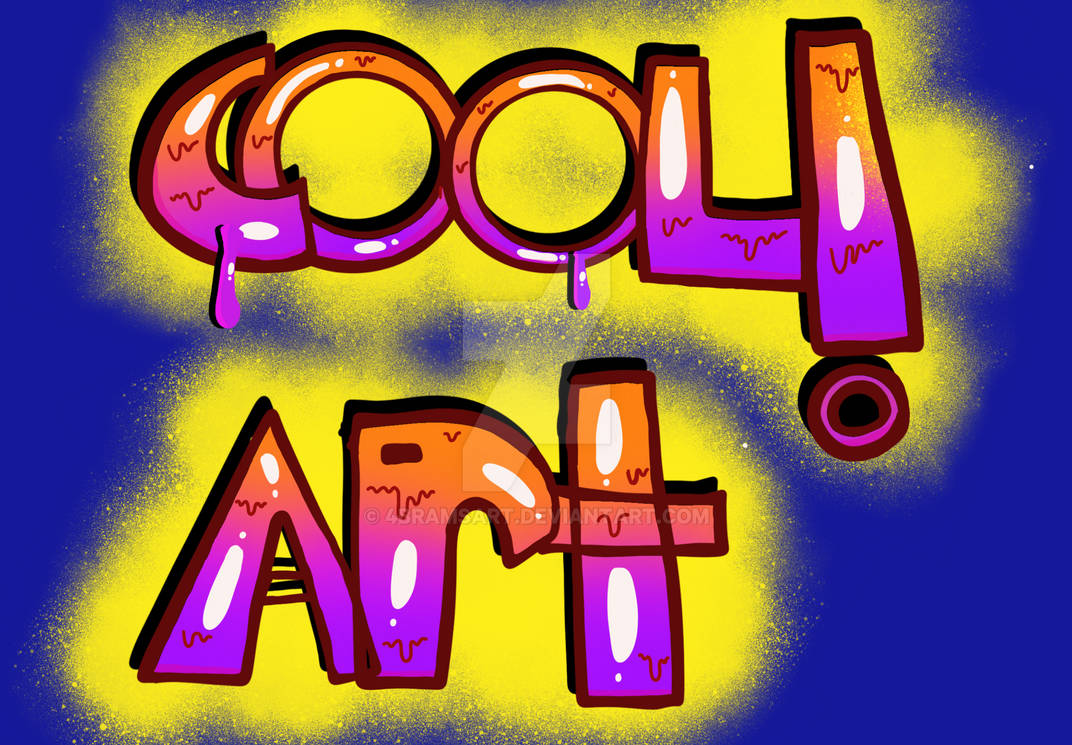 Graffiti word art by 4bramsArt on DeviantArt