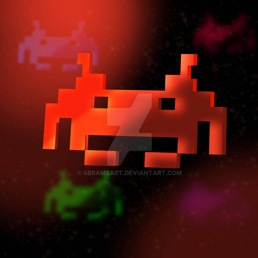 Space invaders by 4bramsArt on DeviantArt
