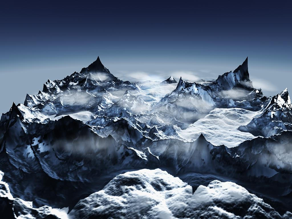 Icy Mountain by dasabhi2006 on DeviantArt