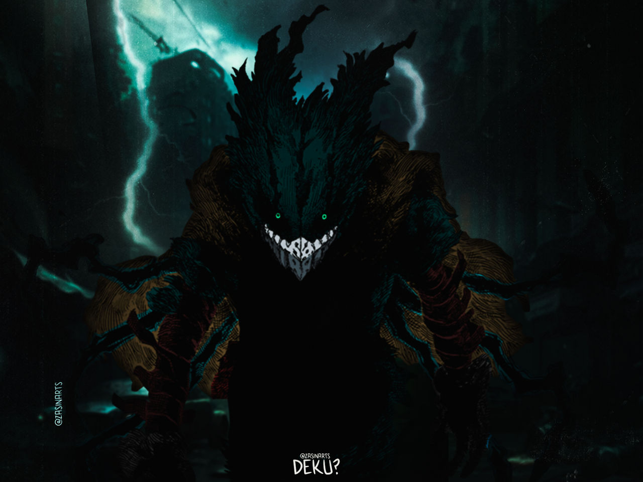 Deku Dark - Wallpaper by zasinlow on DeviantArt