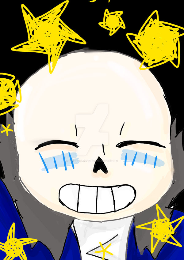 Undertale-sans the skeleton by suididehannah on DeviantArt