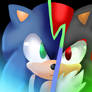 Sonic and shadow