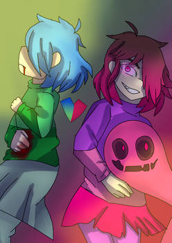 Amber and betty - glitchtale