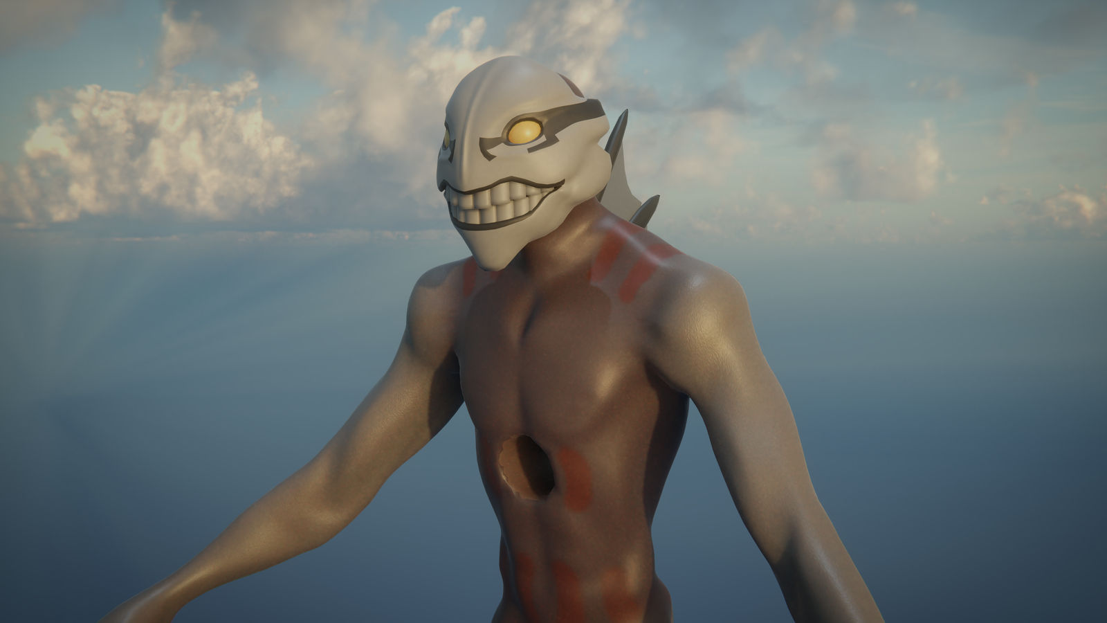 Fishbone Hollo 3D Anime : Bleach Hollow Fishbone D Pic 1 by Ji-Nero-Kendrick on DeviantArt