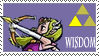 Triforce stamp- wisdom by Kaaziel