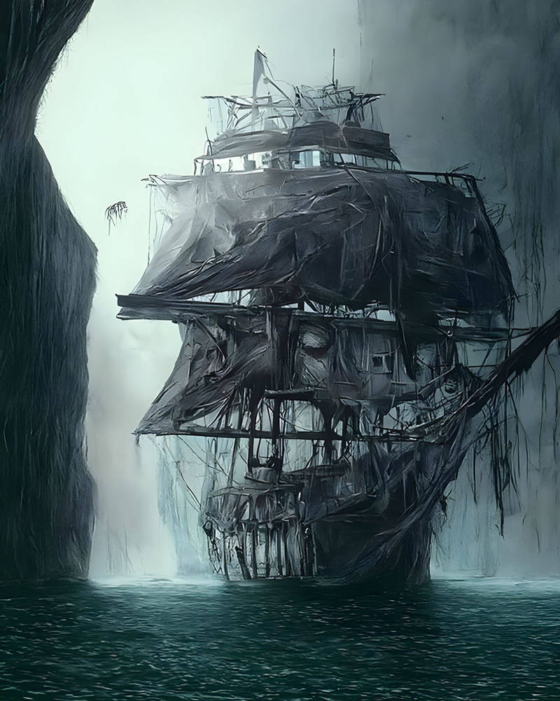 Ghost Trawler Drifting Ghost Ship by DubbedEmotions on DeviantArt