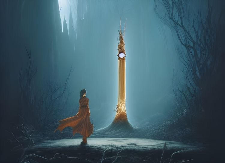 Glowing Mini-Monolith by DubbedEmotions on DeviantArt