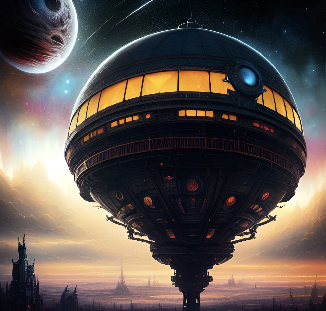 Alien Colony by DubbedEmotions on DeviantArt