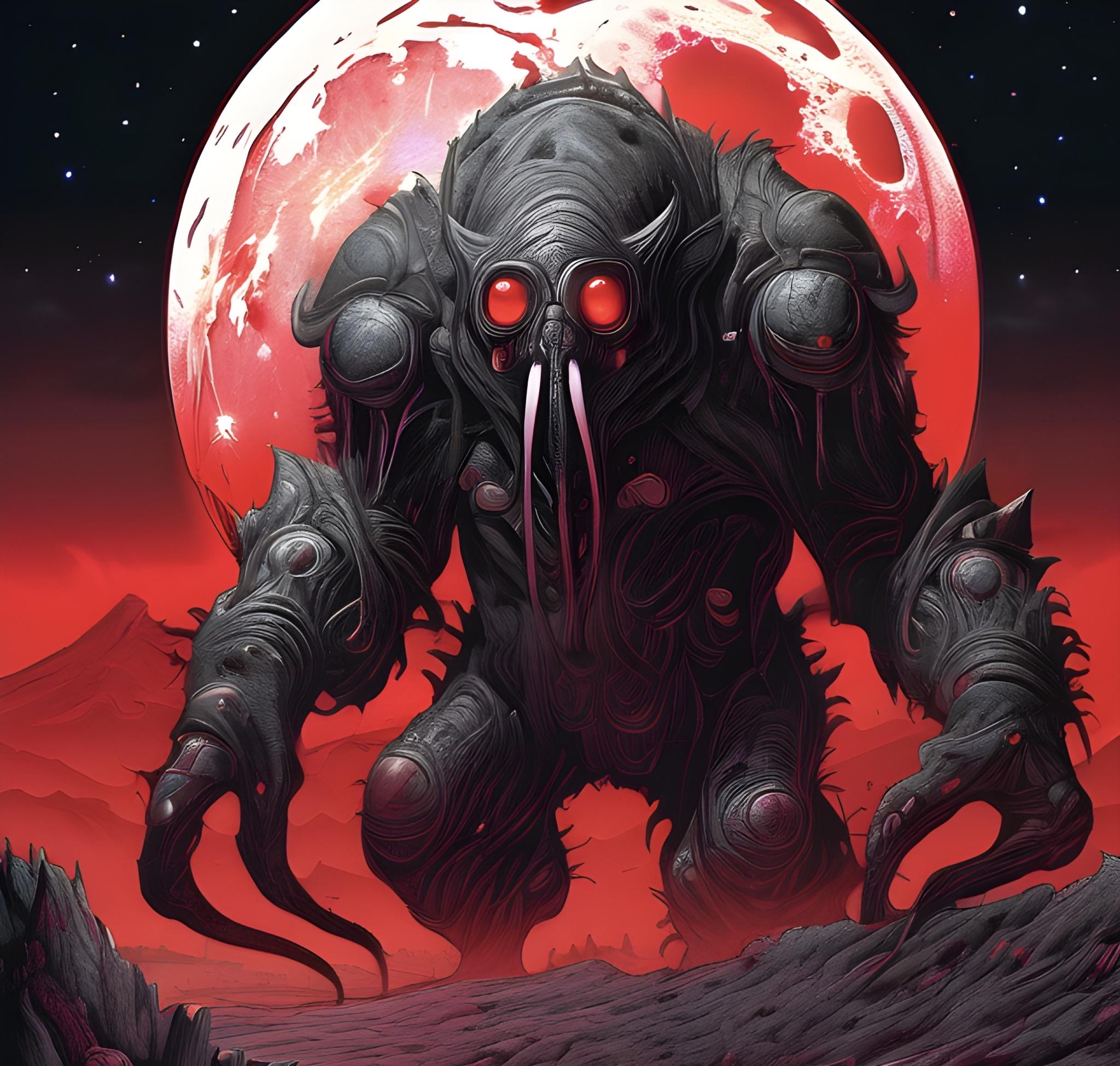 Monster Devil Bug Giant Bug Monster by DubbedEmotions on DeviantArt
